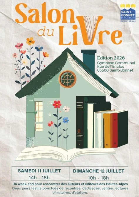 Salon du livre à St Bonnet en Champsaur